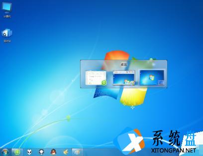 Win7怎么快速切换工作界面？