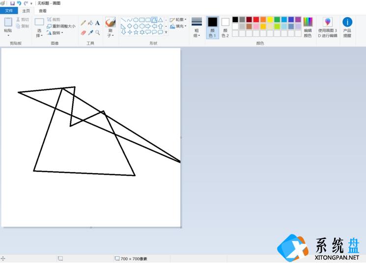 如何用windows自带的画图工具画创意图形 用windows自带的画图工具画创意图形的方法