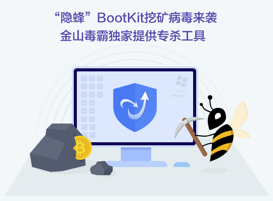 隐蜂Bootkit挖矿病毒专杀