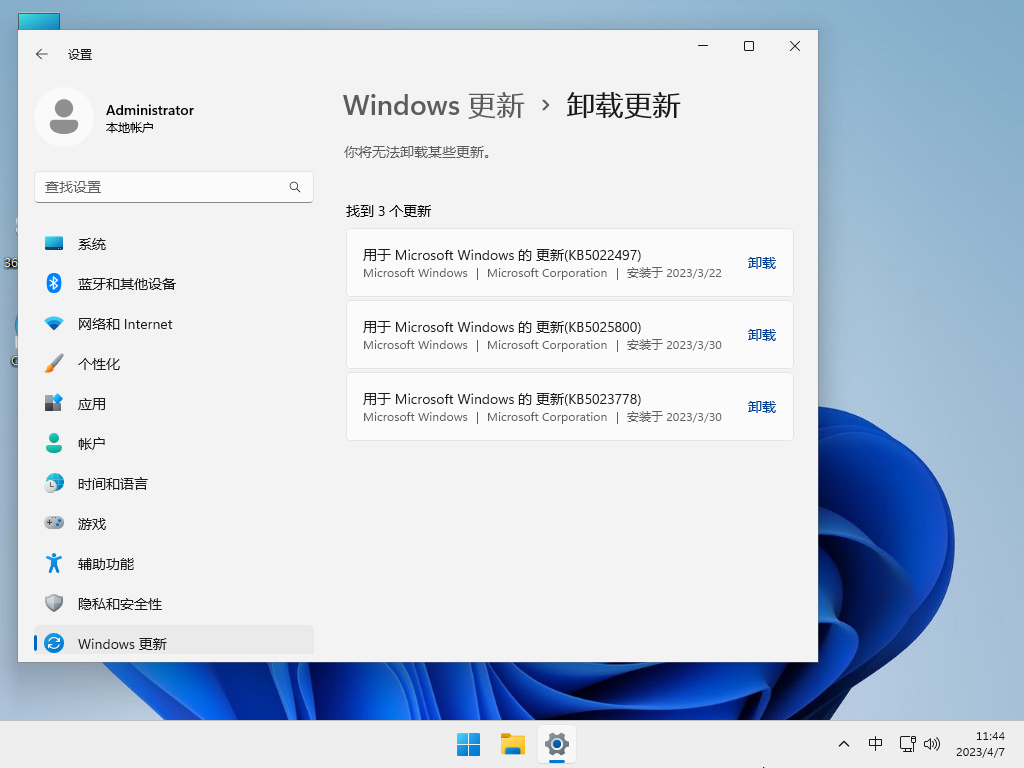 【专业人士】Windows11 22H2 专业工作站版轻精简 V2023.04